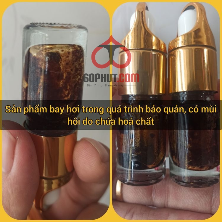 Sìn sú X black Vip dạng xịt 5ml kéo dài thời gian quan hệ lâu ra hơn - cách nhận biết hàng kém chất lượng